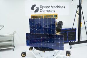 The printed flexible solar cell technology was successfully launched into space today aboard Australia’s largest private satellite, Optimus-1. © Copyright Space Machines Company